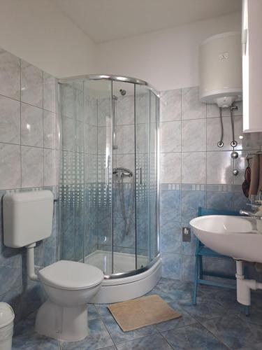 Kúpeľňa v ubytovaní Villa Franco Zadar