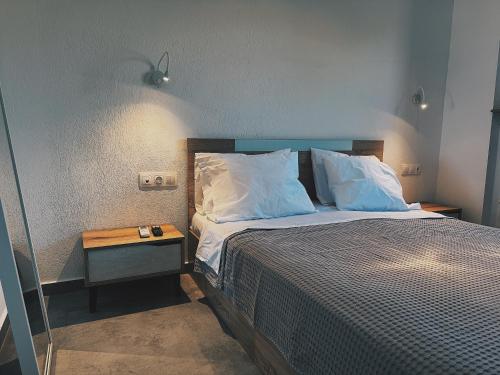 Postel nebo postele na pokoji v ubytování Zoha Villas