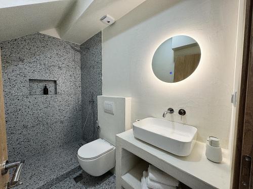 Koupelna v ubytování Zoha Villas