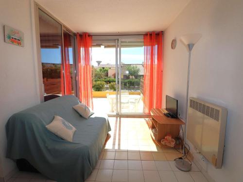 Appartement 2P avec cabine, grande terrasse, parking, 400m plage