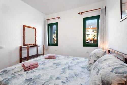 Postel nebo postele na pokoji v ubytování Casa Laly