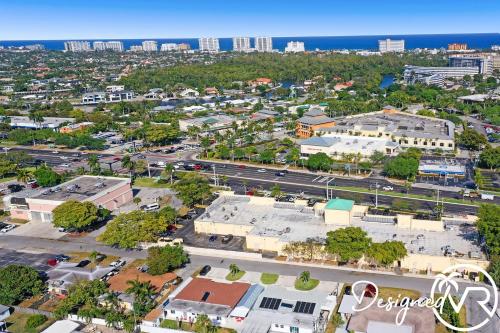 Nespecifikovaný výhled na destinaci Deerfield Beach nebo výhled na město při pohledu z penzionu
