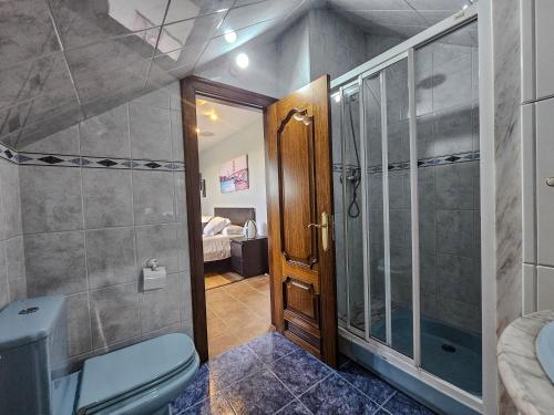 Koupelna v ubytování Finca Canal Vivienda Vacacional