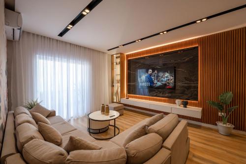 Ruang duduk di Mato Luxury Apartments