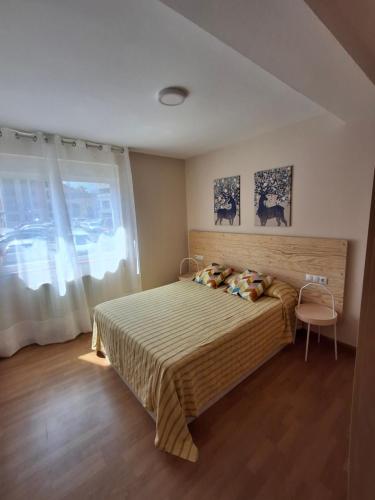 Postel nebo postele na pokoji v ubytování Lo de Prado Nuevo