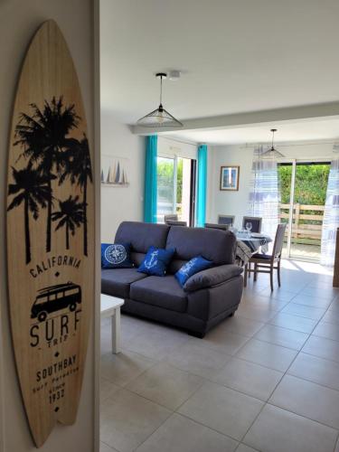 Maison récente à côté du Casino et de la baie du Kernic