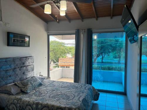 Postel nebo postele na pokoji v ubytování Casa con todas las comodidades