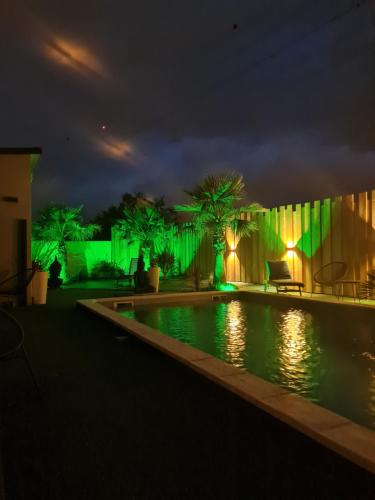 Photo de la galerie de l'établissement Appart jacuzzi prive piscine commune, à Portet-sur-Garonne