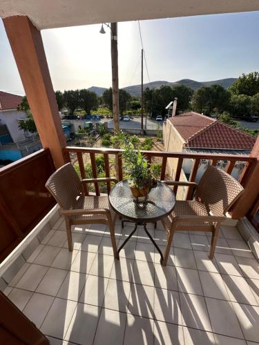 Μπαλκόνι ή βεράντα στο Joanna Rooms