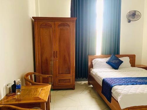 Cama o camas de una habitación en Khách sạn ĐẢO LÝ SƠN- AN DUYÊN
