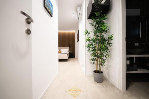 Katil atau katil-katil dalam bilik di Sicily Luxury Rooms