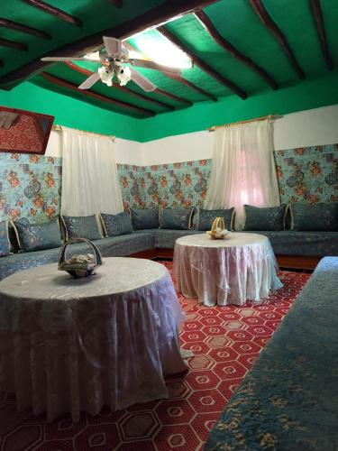 Гостиная зона в Maison d'hôte traditionnelle