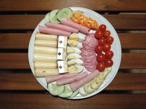 Mad i villaen eller i nærheden