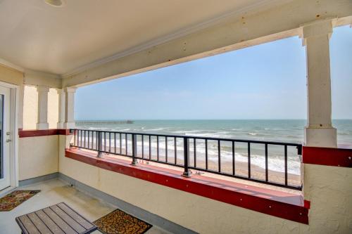 a balcony with a view of the ocean at Villa Capriani 315B in Chadwick Acres