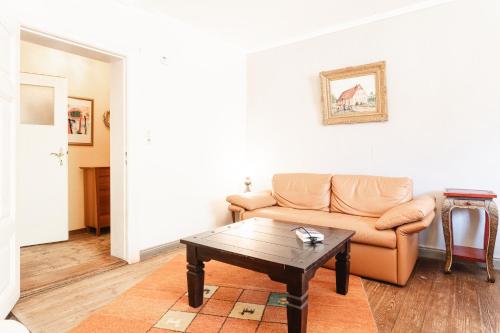 Ruang duduk di Ferienhaus Sommer Linden