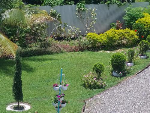 Ein Garten an der Unterkunft Tim Pappies Nature Lodge - Hunter's Place