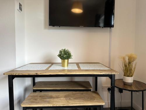 Televiisor ja/või meelelahutuskeskus majutusasutuses No 1 Seafield - Sleeps 5 - Lincoln City