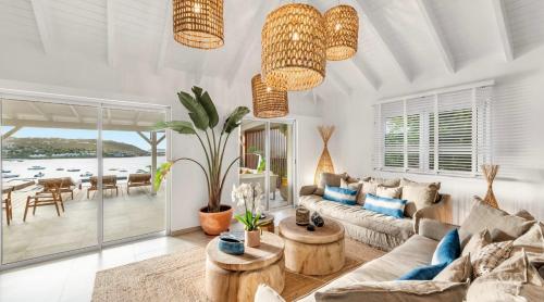Χώρος καθιστικού στο Outstanding Villa Offering the Best Amenities