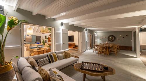 Χώρος καθιστικού στο Outstanding Villa Offering the Best Amenities
