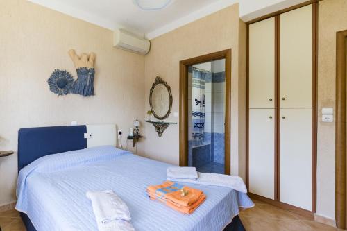 Katil atau katil-katil dalam bilik di Ananda Spa Villa in Nies