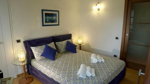 Postel nebo postele na pokoji v ubytování La Casa di Anita