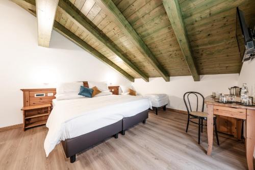 Postel nebo postele na pokoji v ubytování Hotel La Noria