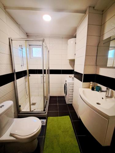 Et badeværelse på Katja's Apartment