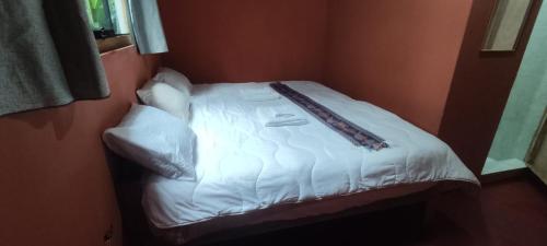 Ένα ή περισσότερα κρεβάτια σε δωμάτιο στο Etrita Inkas Hostel