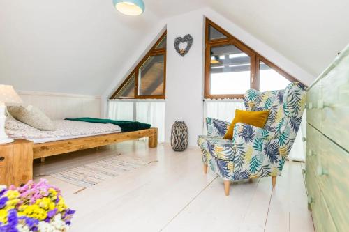 Posezení v ubytování Domek na Kaszubach 21-2 - Ostoja Bukowo