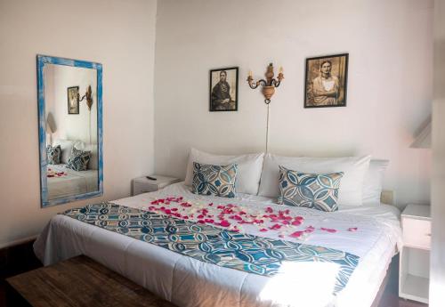 Cama o camas de una habitación en Alonso53