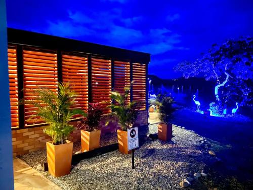 Vườn quanh LUZ DE LUNA mesa de los santos house
