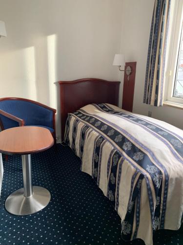 Hotel Sønderborg Garniにあるベッド