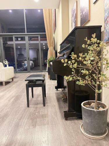 PentStudio WestLake Tay Hoにあるシーティングエリア