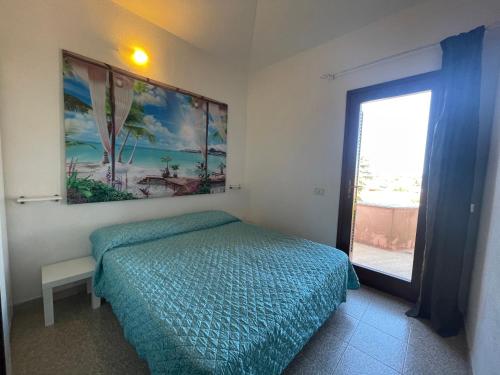 Ένα ή περισσότερα κρεβάτια σε δωμάτιο στο Citai Sea View House st4 - PuntoCasaBudoni