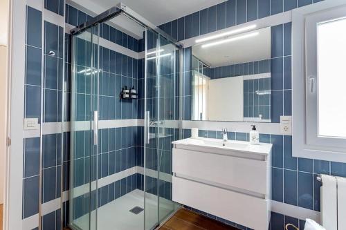 Ένα μπάνιο στο Apartamento Verde