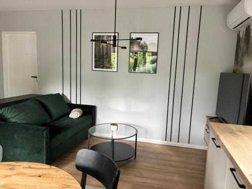 Χώρος καθιστικού στο Dach Pod Sową Apartament GS