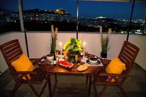 Balkon oz. terasa v nastanitvi Alex Suite with private jacuzzi
