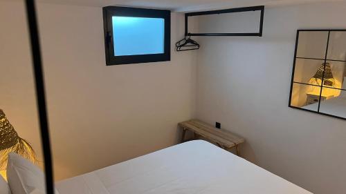 Ένα ή περισσότερα κρεβάτια σε δωμάτιο στο Precioso Apartamento La Cueva