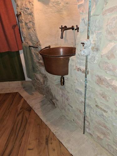 Koupelna v ubytování Casa Vecchia