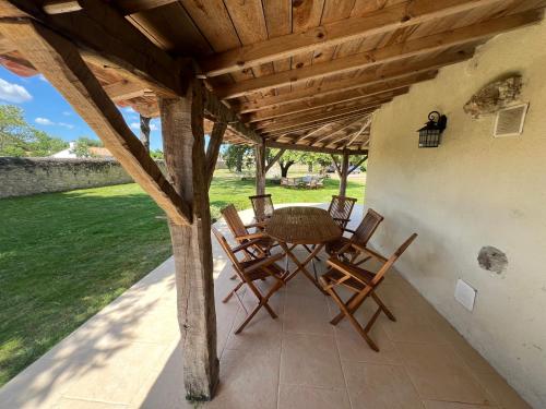 Αίθριο ή υπαίθριος χώρος στο Gîte de Bel Air