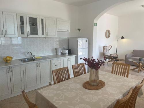 Kuchyňa alebo kuchynka v ubytovaní Apartments by the sea Zavalatica, Korcula - 185
