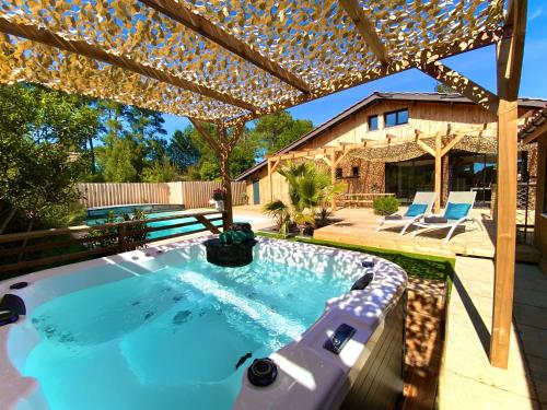 Villa Pins&Spa Piscine Jacuzzi Petanque Ping-pong