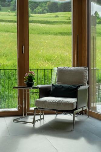 Posezení v ubytování Borgo PLAZA CHALET