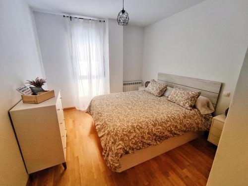 Postel nebo postele na pokoji v ubytování Disfrutando la zona