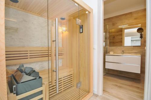 Koupelna v ubytování Marina Palace Hotel 4 stelle S