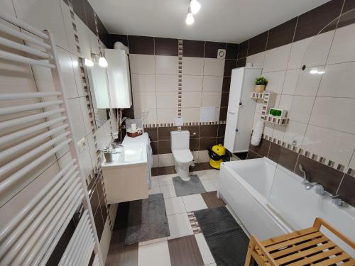 Koupelna v ubytování Apartman Tatry