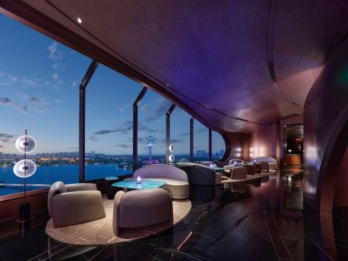 Zona de estar de Hilton Changshu