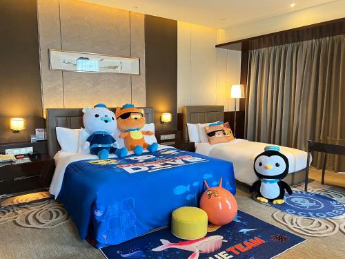 Crowne Plaza Zhangzhou by IHGにあるベッド