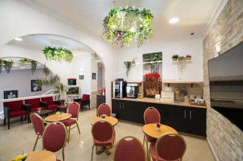 Posezení v ubytování Hôtel Parisien