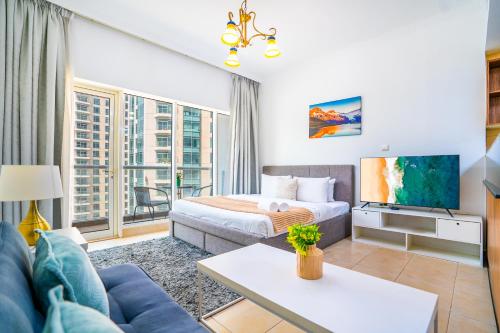 RH- Chic & Sleek Studio apartment, near Burj Khalifa